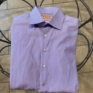 PINK Thomas Pink Button Up Slim Fit